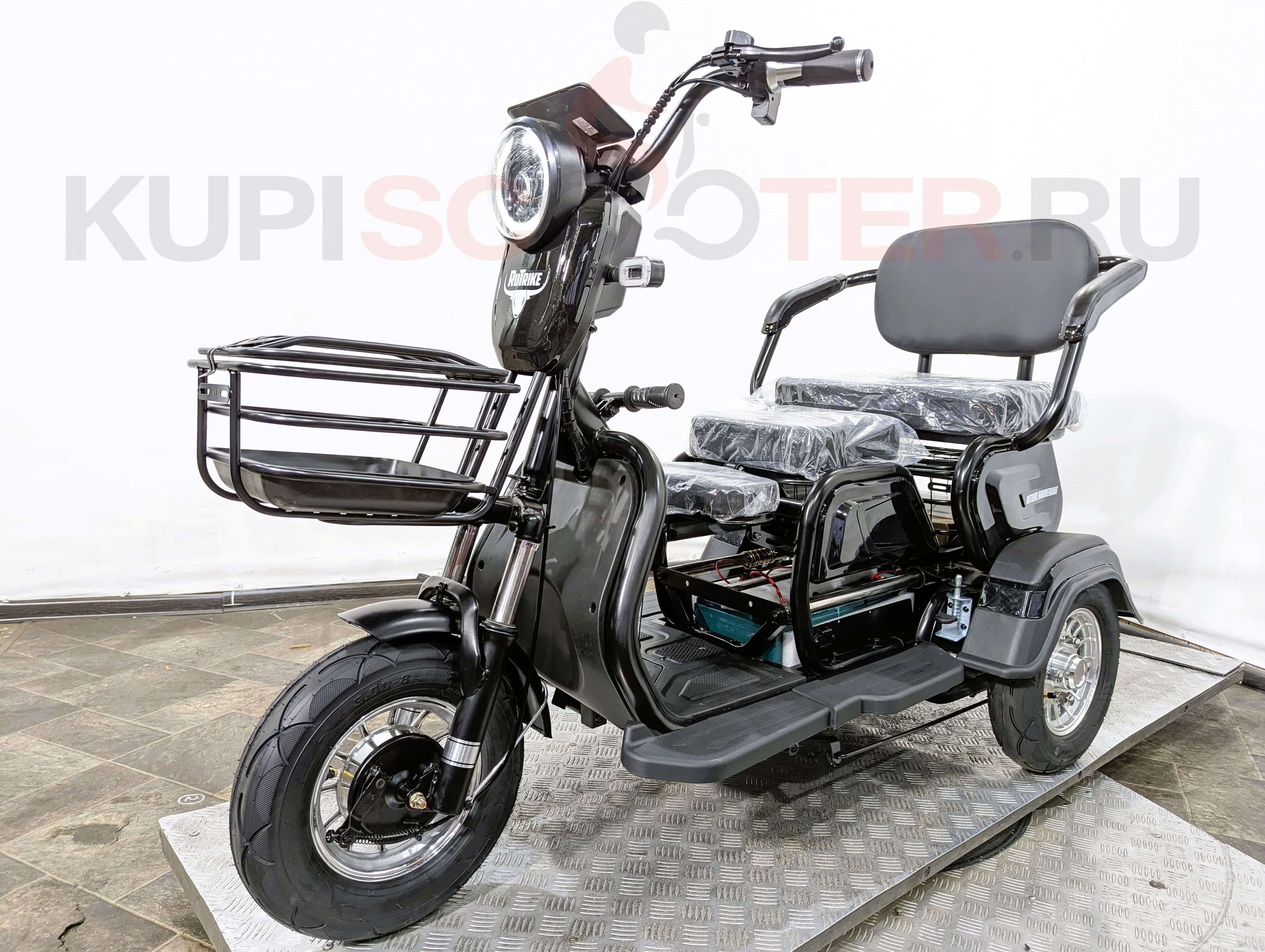 Трицикл Rutrike Бумеранг черный (арт. rutrike-bumerang-black)
